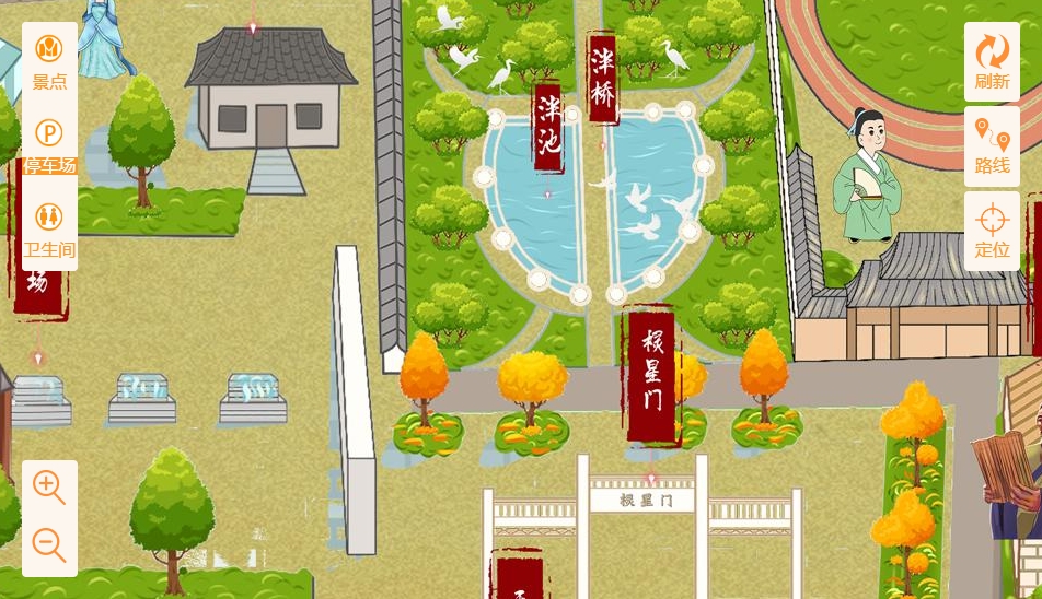 伊宁县手绘地图景区语音讲解导览系统：智慧景区建设的基石